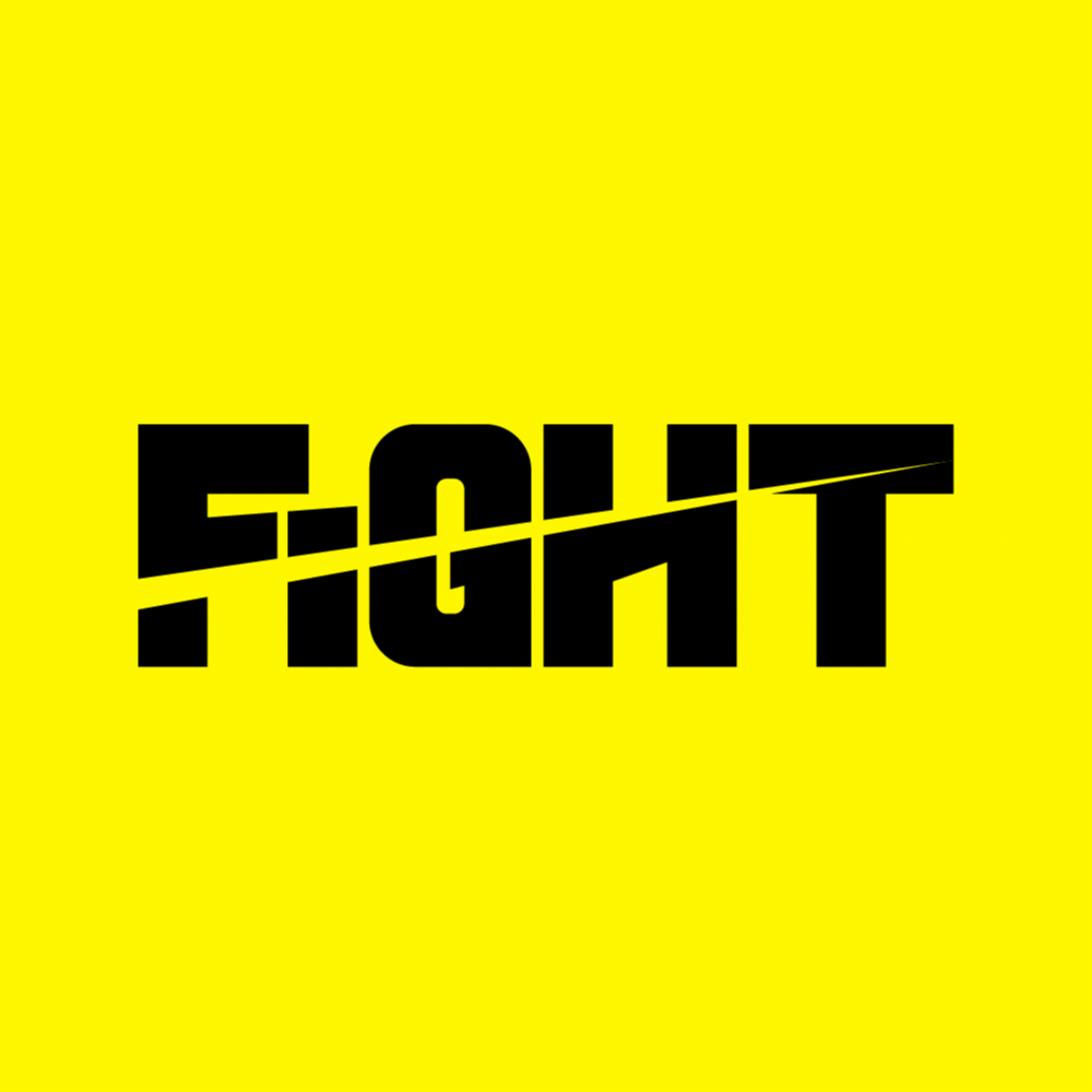 Looping gif of Fight project